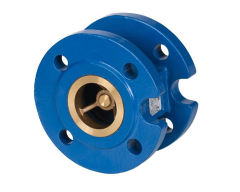 Клапан обратный чугунный фланцевый пружинный Danfoss NVD 402 GG25 ДУ 400 РУ 10