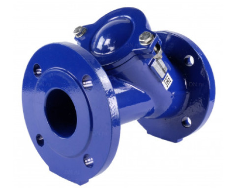 Клапан обратный шаровой чугунный фланцевый Tecofi CBL4240 GJS-500-7 ДУ 400 РУ 10