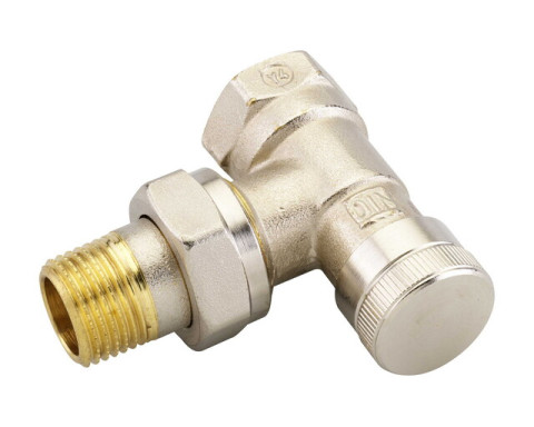 Клапан запорный латунный ВР угловой Danfoss RLV 15 ДУ 15 РУ 10