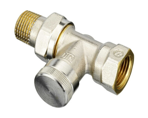 Клапан запорный латунный ВР прямой Danfoss RLV 15 ДУ 15 РУ 10