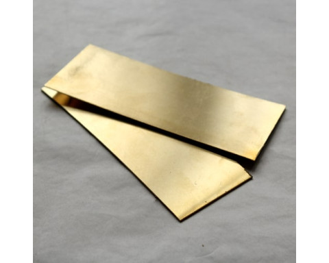 Пластина латунная Л59-1 0,2 мм ГОСТ 2208-2007
