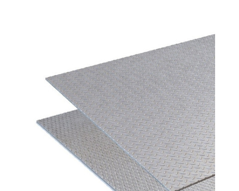 Лист рифленый TEAR PLATE нержавеющий AISI 201 3 мм DIN 50049-1992