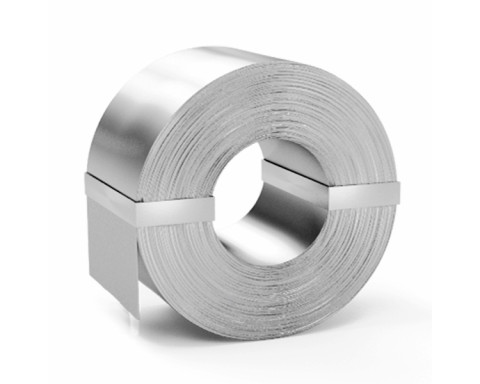 Штрипс нержавеющий декоративный AISI 430 LINEN 0,4 мм